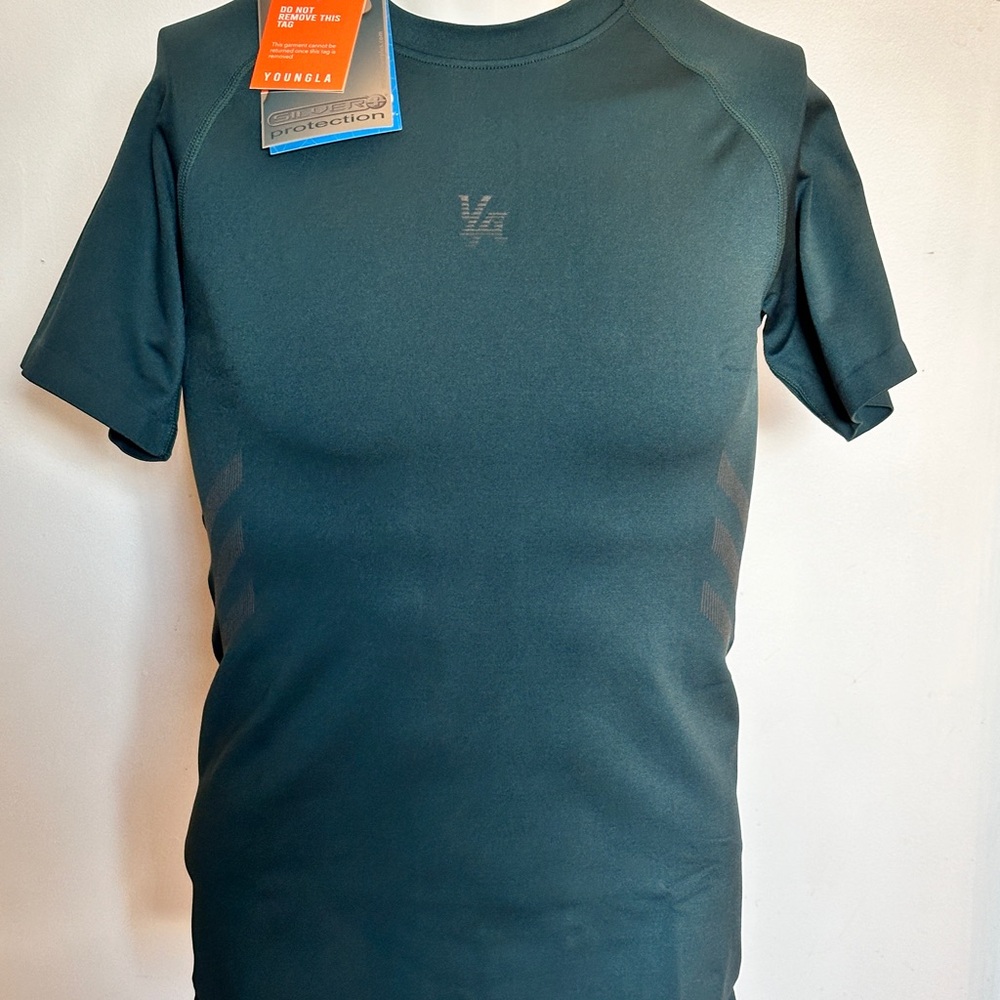 YoungLa compression T-Shirt XL teal